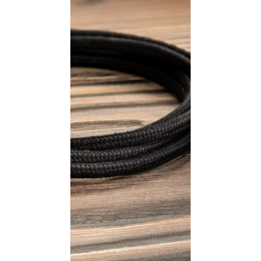 Silver cotton in oil wire 0.4mm (pr. 1m)