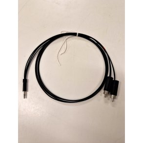 RCA (Rhodium Black) to 3.5mm Mini Jack DCA 20GA 0.9m